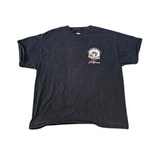 In-N-Out Burger 65th Anniversary T-Shirt Mens XL Black Hanes Beefy-T
